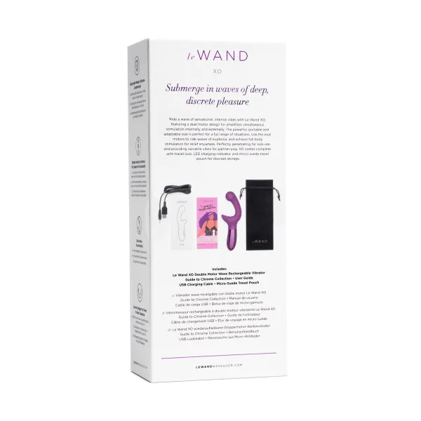 Вибратор для точки G Le Wand Xo Фиолетовый