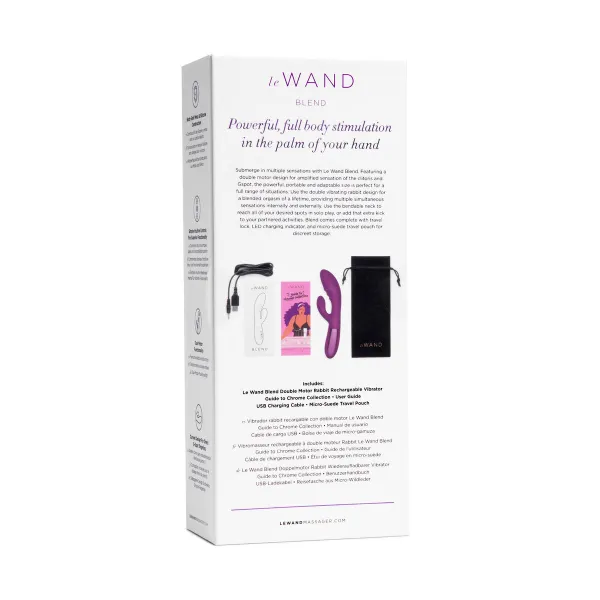 G-punkti vibraator Le Wand Blend Lilla