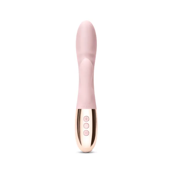 Dvigubos Stimuliacijos Vibratorius Le Wand Blend Rose Gold Auksinis Auksinė rožė