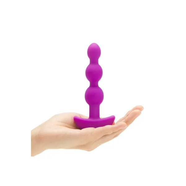 Kolme helmega anaalvibraator fuksiaroosa B-Vibe 92740 Roosa