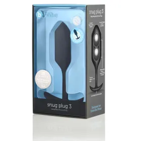 Anālais spraudnis B-Vibe SNUG PLUG 3 Melns