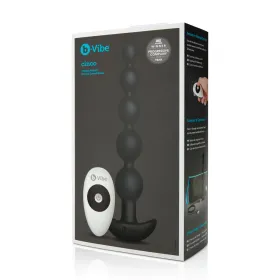 Anālās lodītes melnas B-Vibe 9516 Silikona