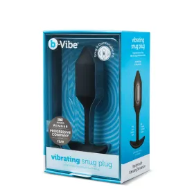 Anālais spraudnis B-Vibe Vibrating Melns