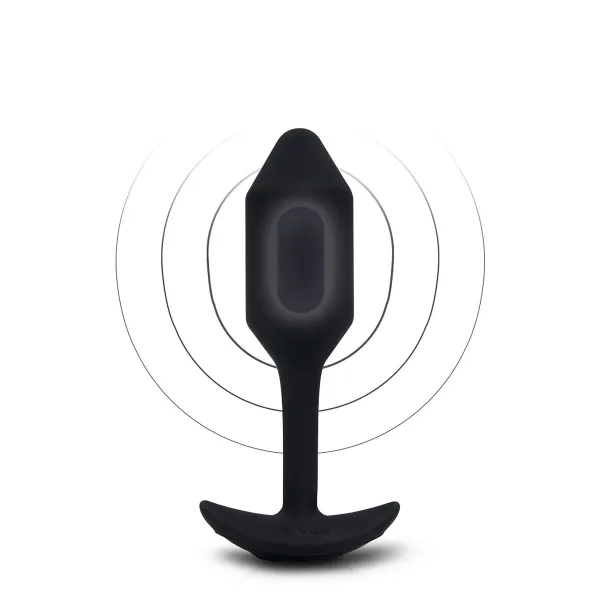 Anālais spraudnis B-Vibe Vibrating Melns