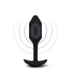Anālais spraudnis B-Vibe Vibrating Melns