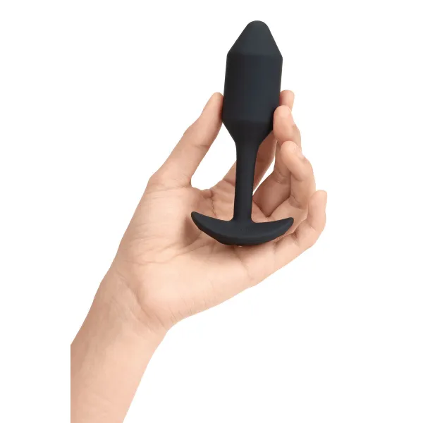 Analinis kištukas B-Vibe Vibrating Juoda