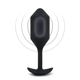 Anālais spraudnis B-Vibe Vibrating Melns