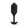 Anālais spraudnis B-Vibe Vibrating Melns