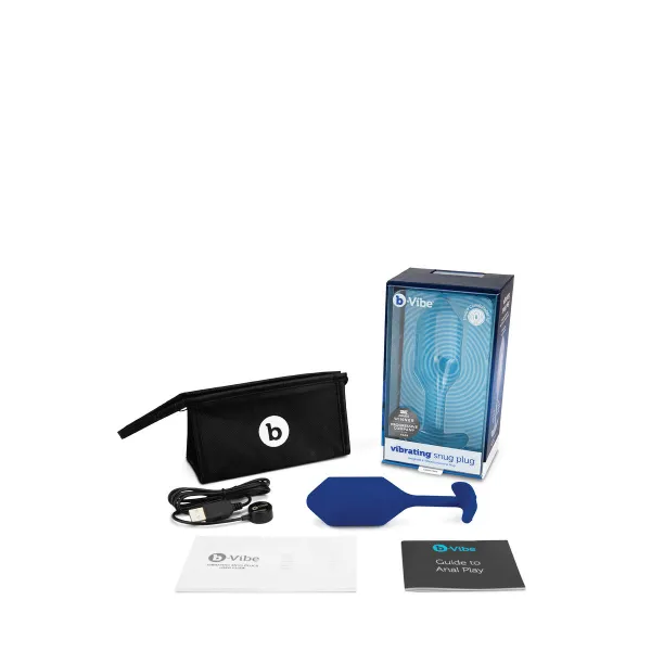 Anustappi B-Vibe Vibrating Sininen