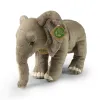Rappa - Plush Realistic Toy African Elephant 28 cm Eco-Friendly