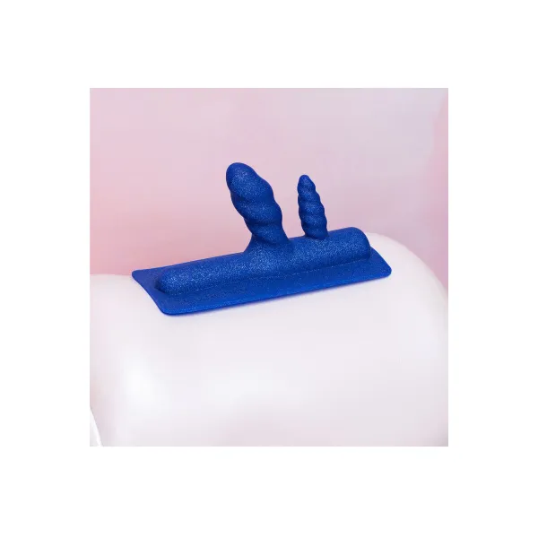 Masturbatorius The Cowgirl Unicorn Attachment Two-Nicorn Mėlyna Ø 3,6 cm