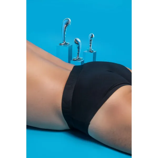 Analinis kištukas B-Vibe Sidabras