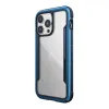 X-Doria Raptic Shield - Aluminum Case for iPhone 14 Pro Max (Drop-Tested 3m) (Marine Blue)
