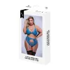 Aluspesu Komplekt Baci Lingerie Garter & Panty Sinine (Queen)