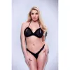 Alusvaatesetti Baci Lingerie Crotchless G- Musta 2 Kappaletta (S/M)