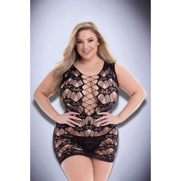 Mekko Baci Lingerie Musta (Queen size)
