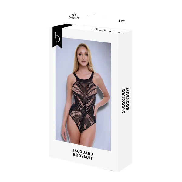 Bodijs Baci Lingerie Melns Viens izmērs