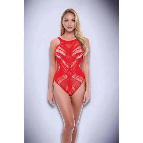 Bodijs Baci Lingerie Sarkans Viens izmērs
