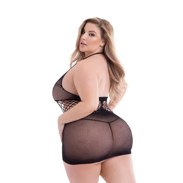 Suknelė Baci Lingerie Juoda (Queen size)