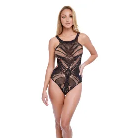 Боди Baci Lingerie Чёрный Один размер