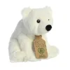 Eco Nation – Plush Toy / Cuddly Sitting Polar Bear 19 cm Eco-Friendly
