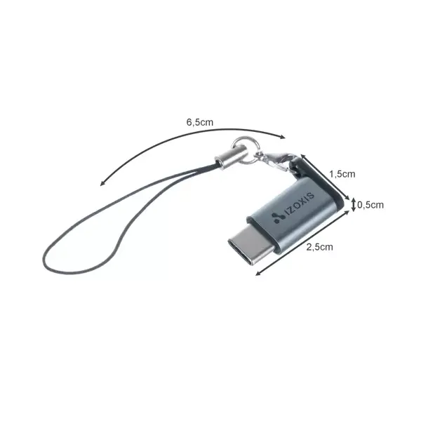 USB-C – USB micro B 2.0 adapteris