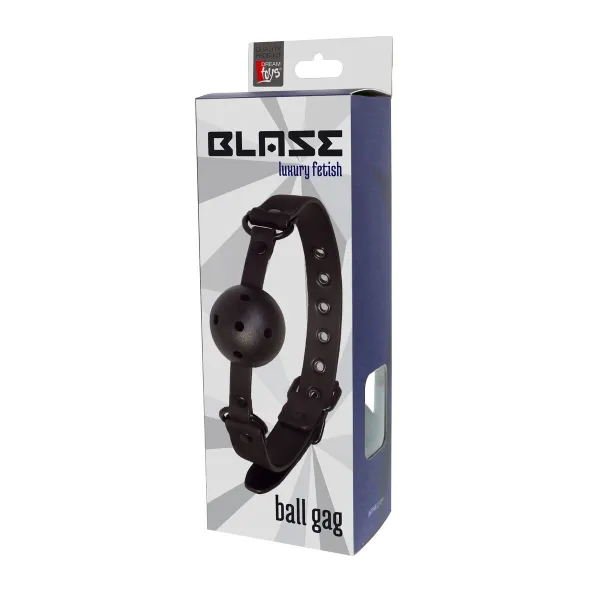 Solid Ball Gag suutropp reguleeritava rihmaga Dream Toys Blaze