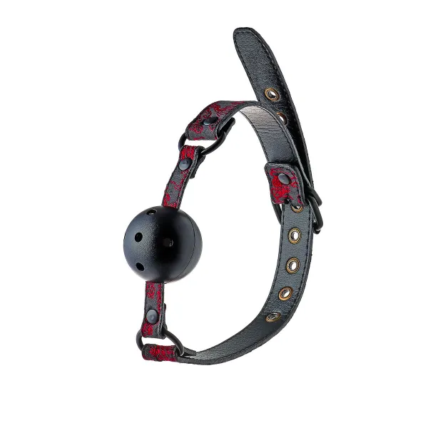 Solid Ball Gag suutropp reguleeritava rihmaga Dream Toys Blaze
