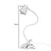 Desk lamp with clip - white Izoxis 19455
