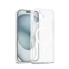 Crong Hybrid Matte Magnetic - MagSafe iPhone 17 Case (White)