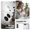 Crong Hybrid Matte Magnetic - MagSafe iPhone 17 Case (White)