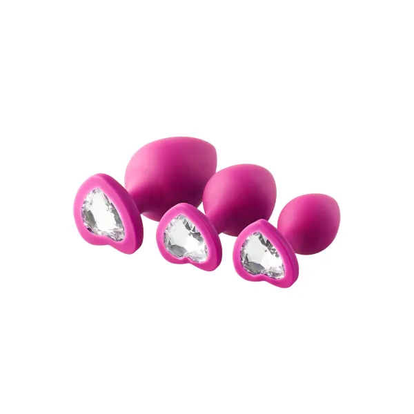 Analinis kištukas Dream Toys Flirts Rožinė 3 Dalys