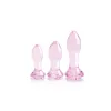 Анальный пробка Dream Toys Glaze Розовый 3 Предметы