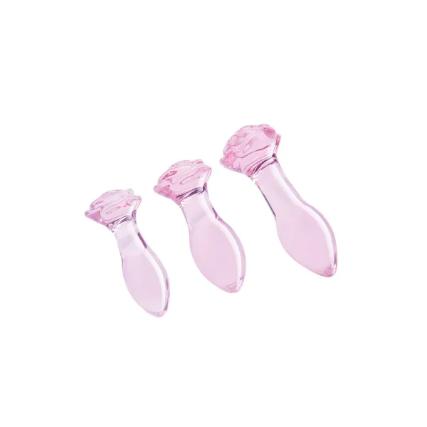 Anaaltapp Dream Toys Glaze Roosa 3 Tükid, osad