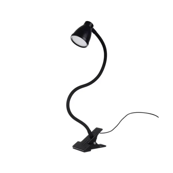 Desk lamp with clip - black Izoxis 19454
