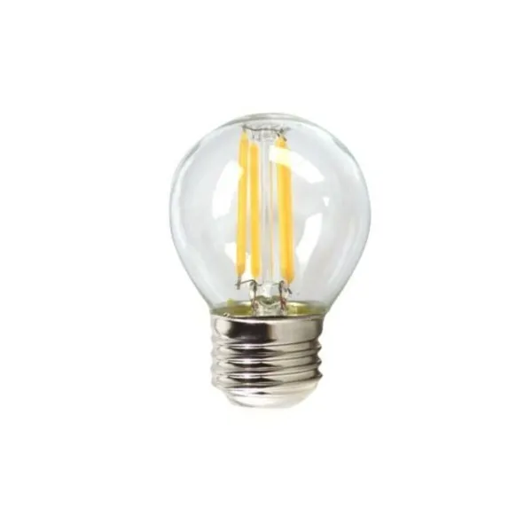 Сферическая светодиодная лампочка Silver Electronics 1960327 E27 4W 3000K A++ (Теплый свет)