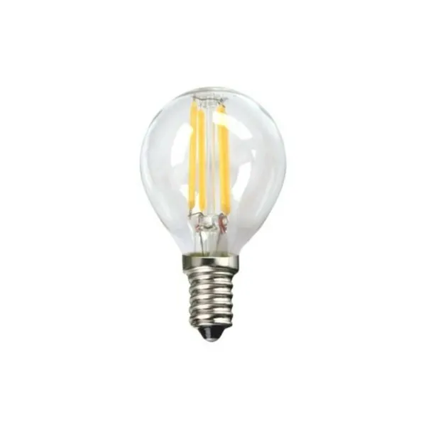 Pyöreä LED-polttimo Silver Electronics 1960314 E14 4W 3000K A++ (Lämmin valo)