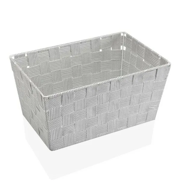 Универсальная корзина Versa 20 x 15 x 30 cm Белый Чёрный