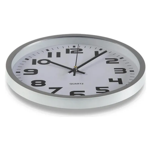 Sieninis laikrodis Versa Plastmasinis 3,8 x 25 x 25 cm