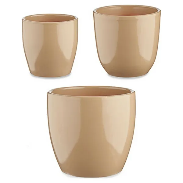Ruukkusetti Ibergarden Beige Savi 22,5 x 19 x 22,5 cm