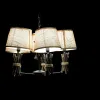 Pakabinamas apšvietimas DKD Home Decor Poliesteris Metalinis (55 x 55 x 100 cm)