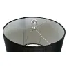 Pöytälamppu DKD Home Decor Musta Hopeinen Hartsi 60 W 220 V 33 x 33 x 74 cm