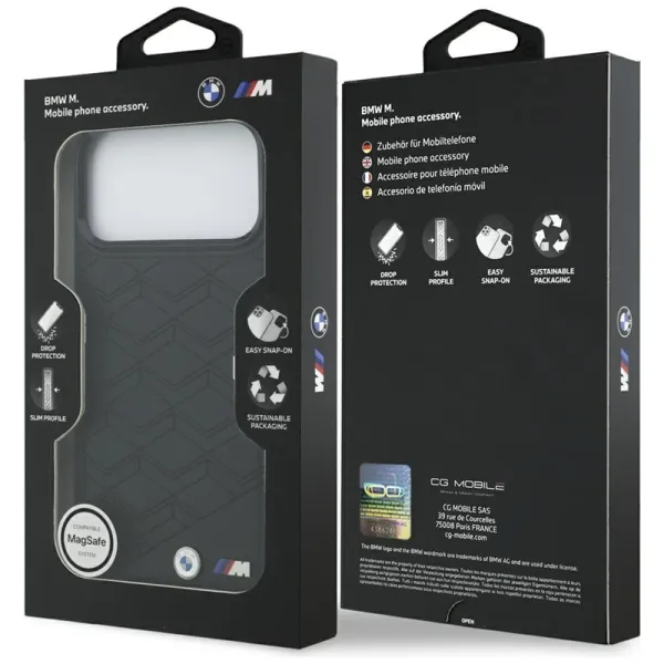 BMW M Shape Logo MagSafe - iPhone 17 Pro Max Case (Black)