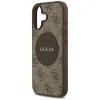 Guess 4G Circle Classic Logo MagSafe – Case iPhone 17 (Brown)