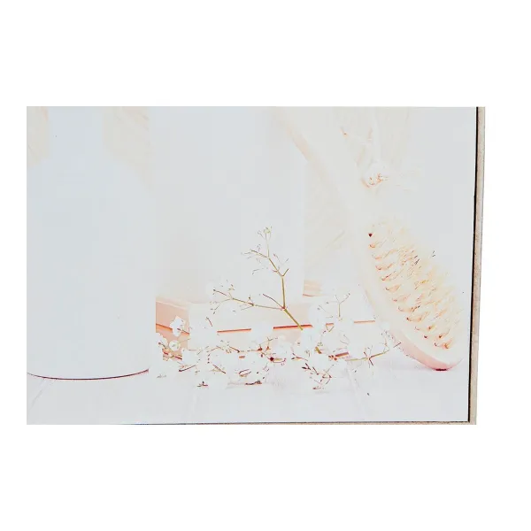 Шкаф для ключей DKD Home Decor 8424001797233 Деревянный Деревянный MDF Бежевый 2 штук 46 x 6 x 32 cm