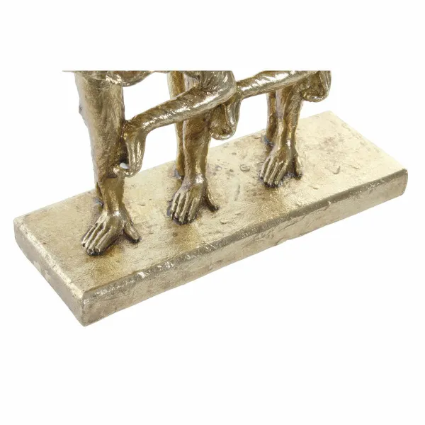 Dekoratīvās figūriņas DKD Home Decor FZ-91957 Bronza Koloniāls Mērkaķis Pērtiķi 23 x 9,5 x 24 cm