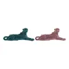 Decorative Figure DKD Home Decor Green Pink Lion 26,5 x 9 x 11 cm (2 Units) (2 Pieces)