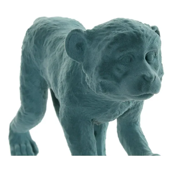Dekoratīvās figūriņas DKD Home Decor Zaļš Rozā Mērkaķis Tropiskais 31 x 9,5 x 19 cm (2 gb.)