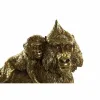Dekoratyvinė figūrėlė DKD Home Decor FZ-93397 Auksinis Beždžionės 21 x 8,5 x 18,5 cm