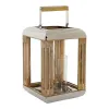 Фонарь DKD Home Decor Sudrabs Metāls Stikls (23 x 23 x 36 cm)